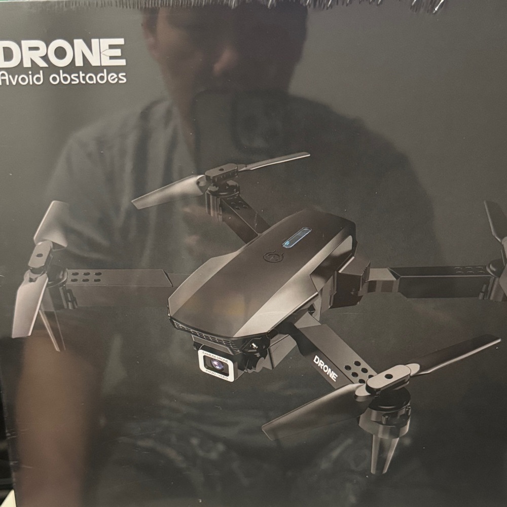 Black Drone with Camera